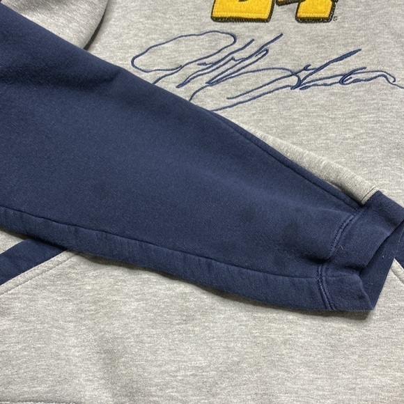 Vintage Chase Authentics NASCAR Jeff Gordon Grey Hooded Sweatshirt Large - Picture 10 of 10